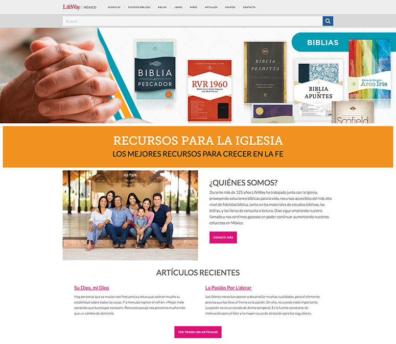 LifeWay Mexico - Celtson Portfolio
