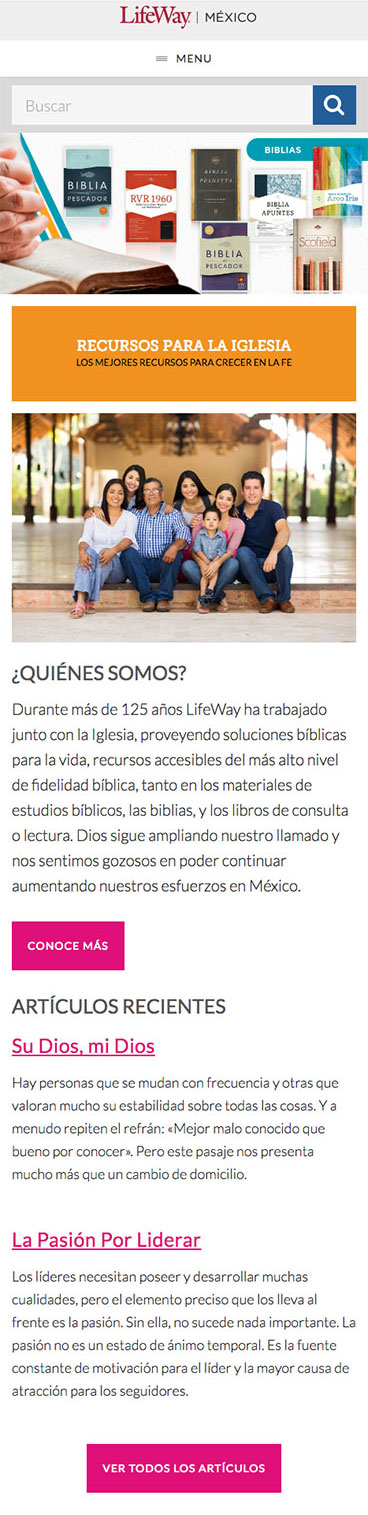 LifeWay Mexico Mobile