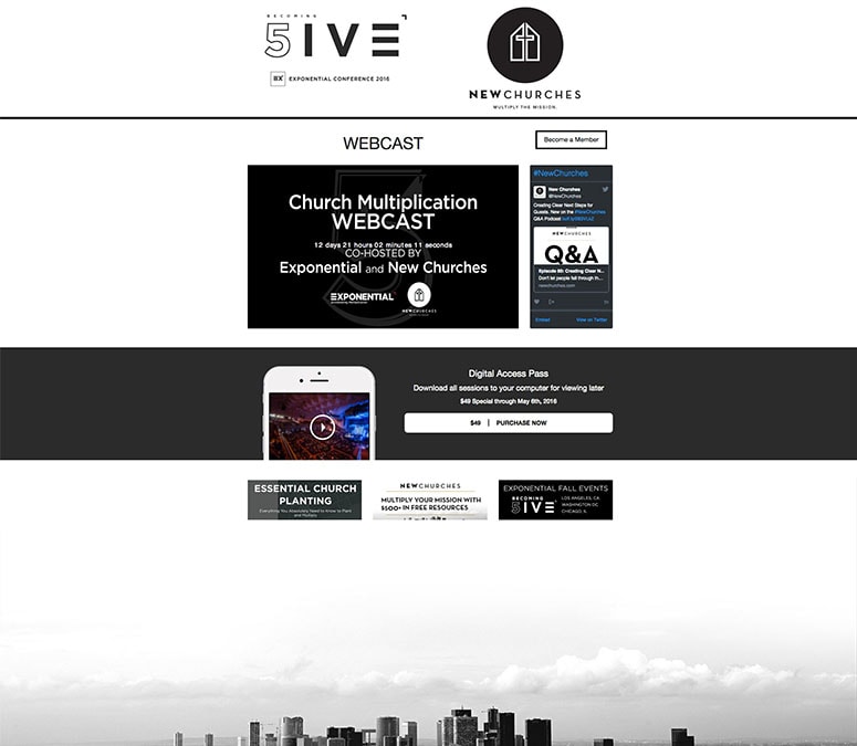 New Churches Simulcast - Celtson Portfolio
